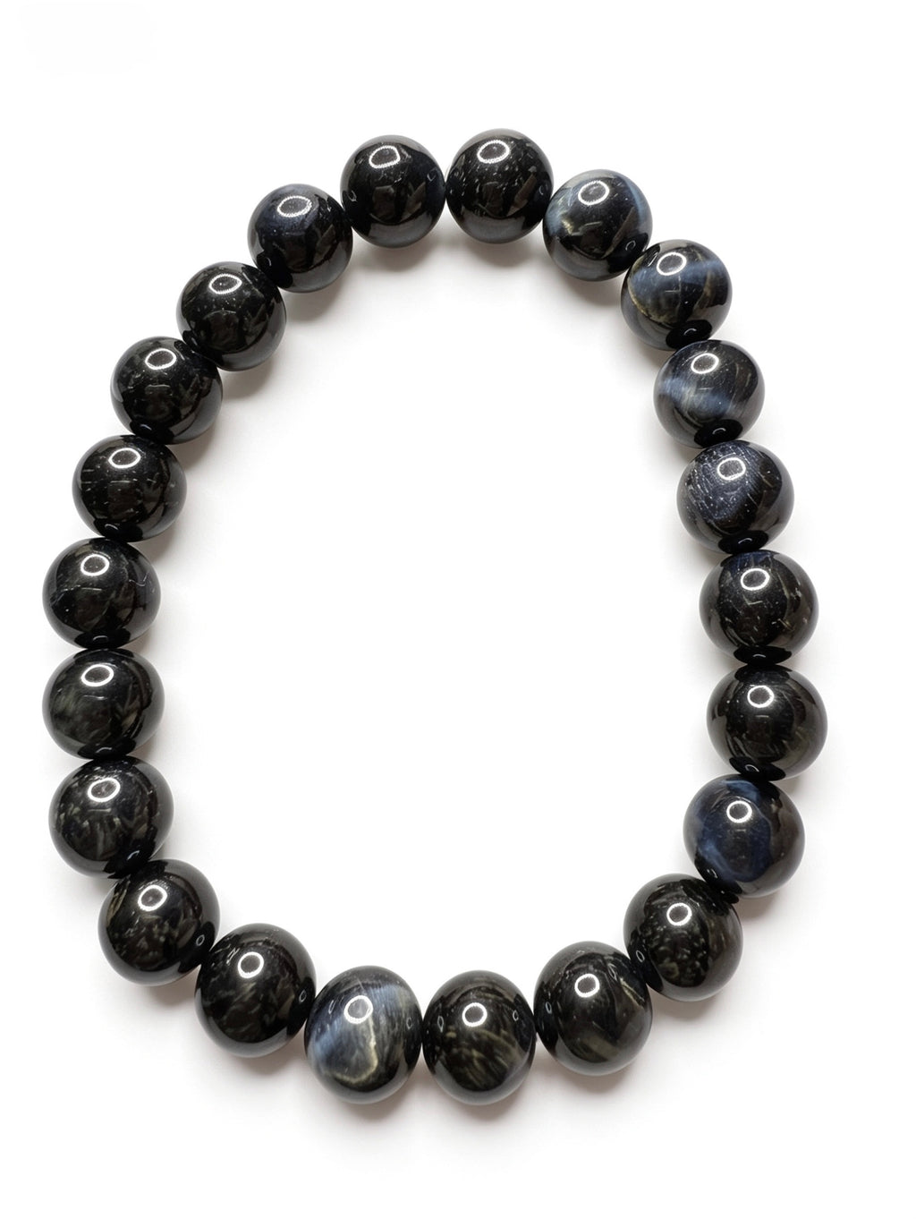 Natural Blue Tigers Eye ( 15mm )