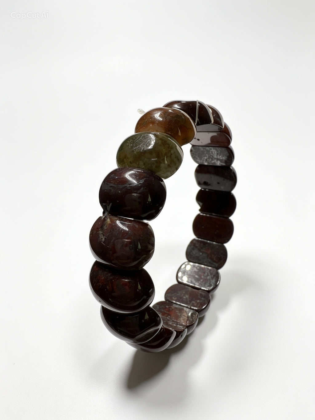 Red Brecciated Jasper Soft bangles