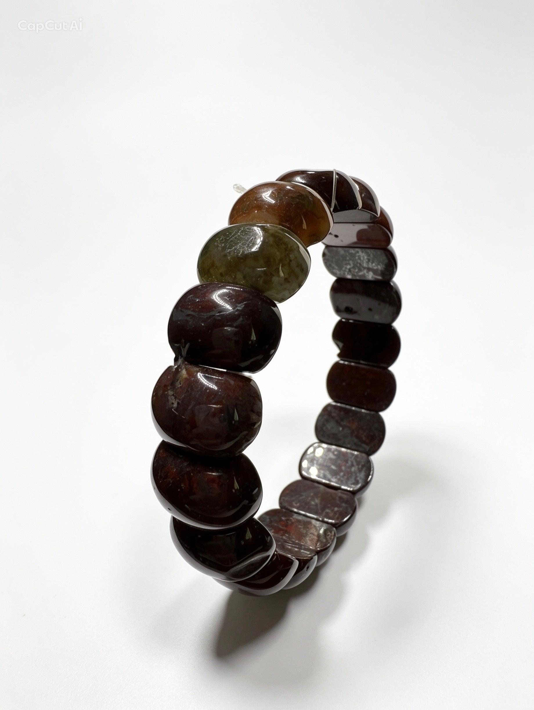 Red Brecciated Jasper Soft bangles