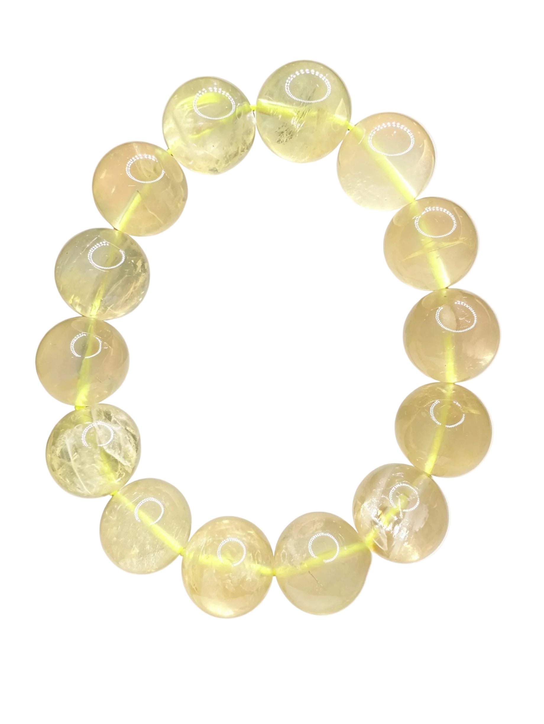 Natural Lemon Citrine ( 15mm )