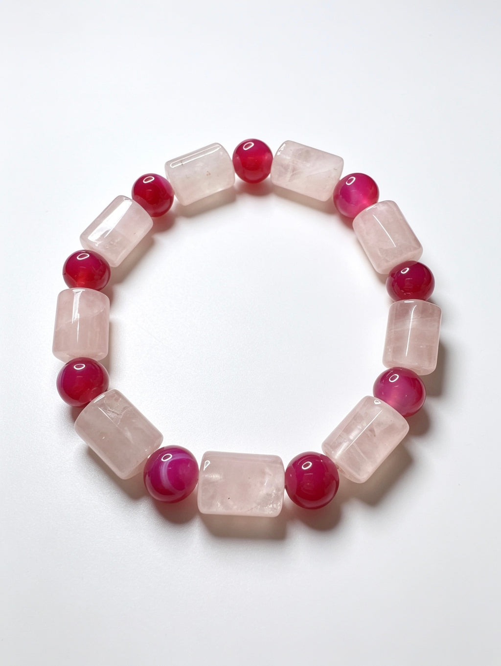 Natural Rose Quartz Bracelet