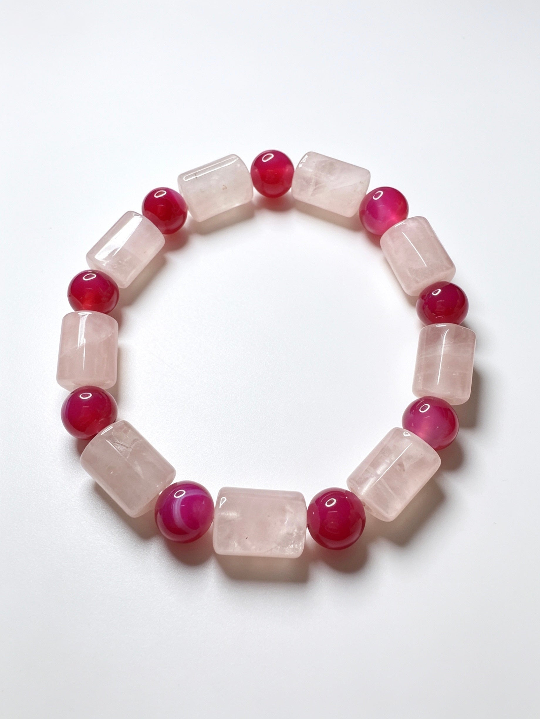 Natural Rose Quartz Bracelet