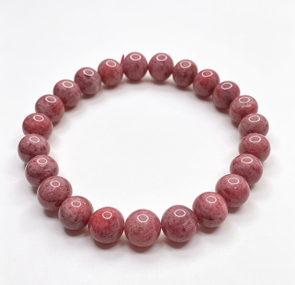 Natural Rhodochrosite Bracelet ( 8mm )