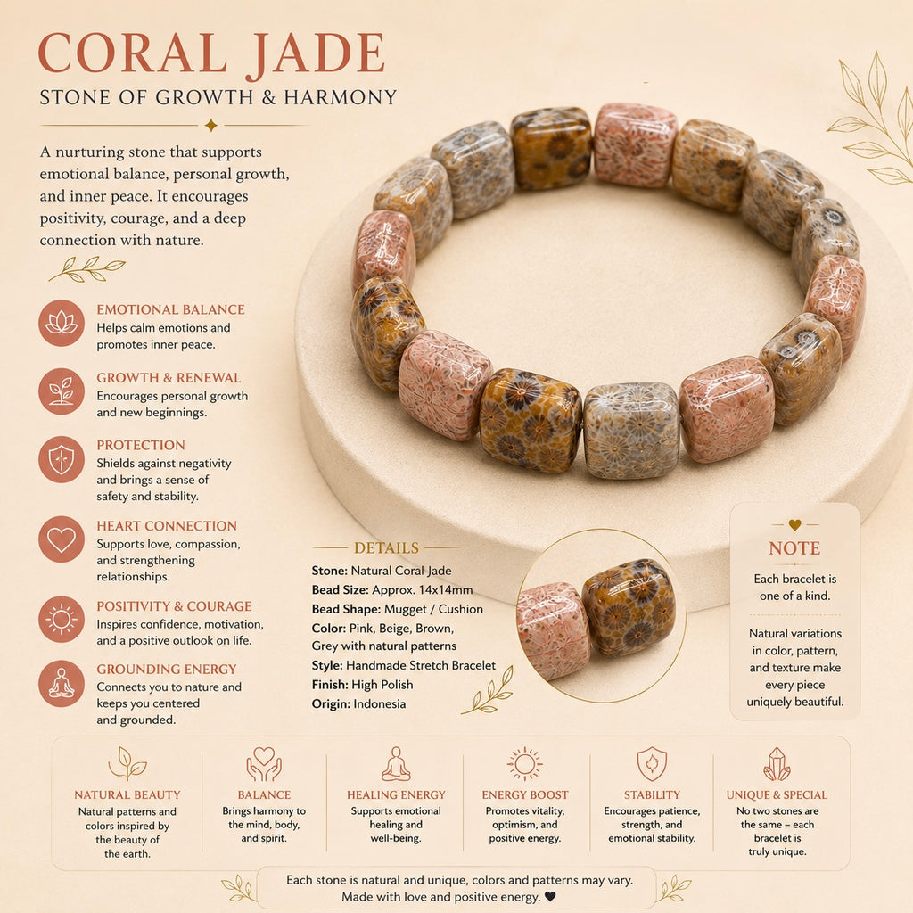 Coral Jade Soft Bangle