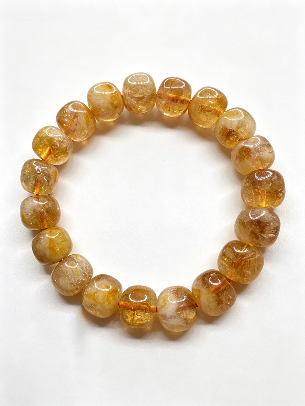 Natural Citrine Bracelet ( 11mm )