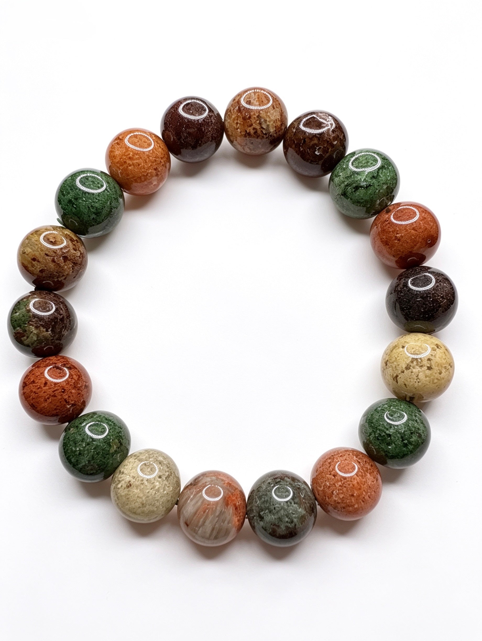 Natural Garden Quartz Bracelet  ( 11mm )