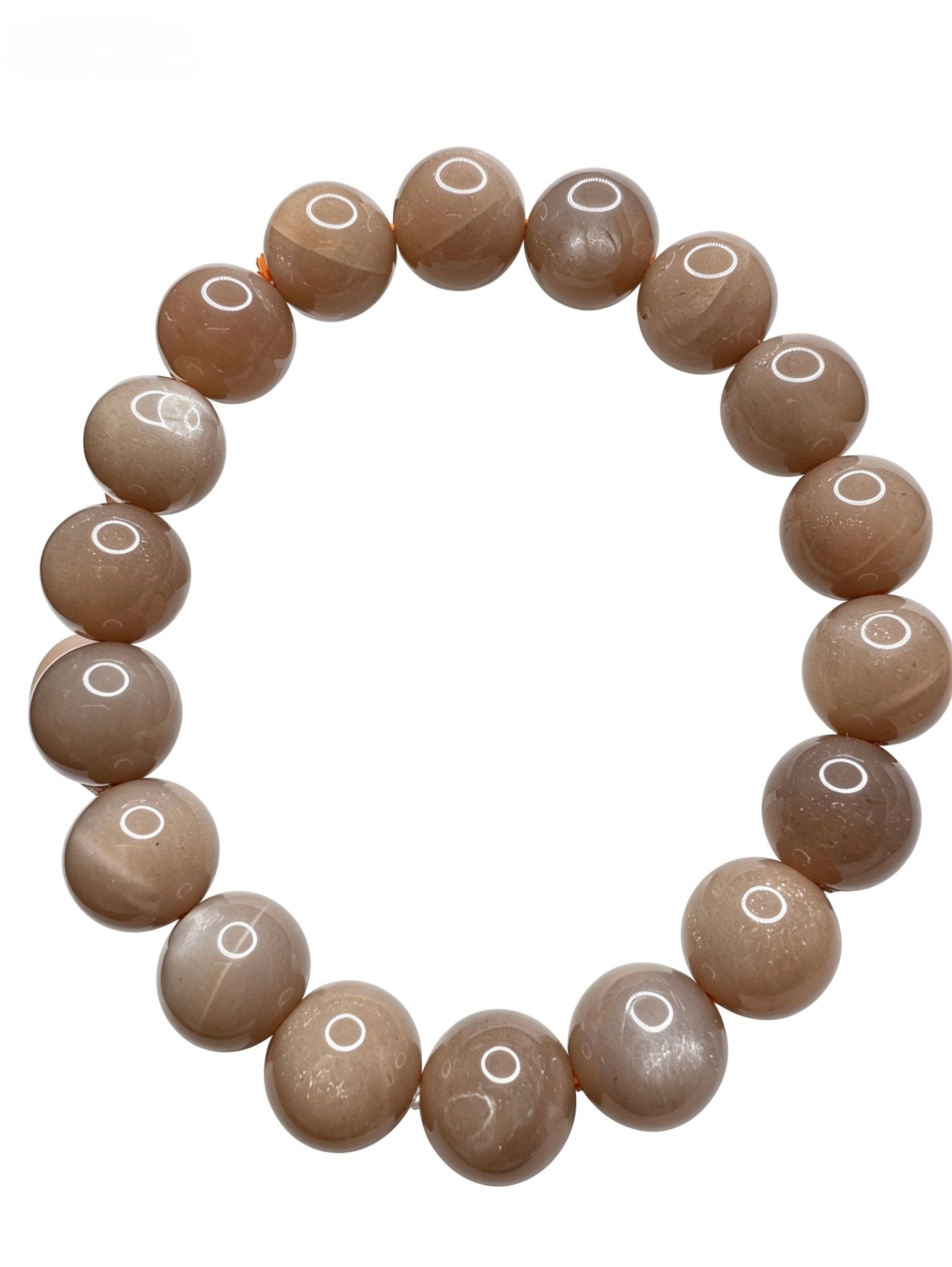 Natural Sunstone Bracelet ( 10mm )