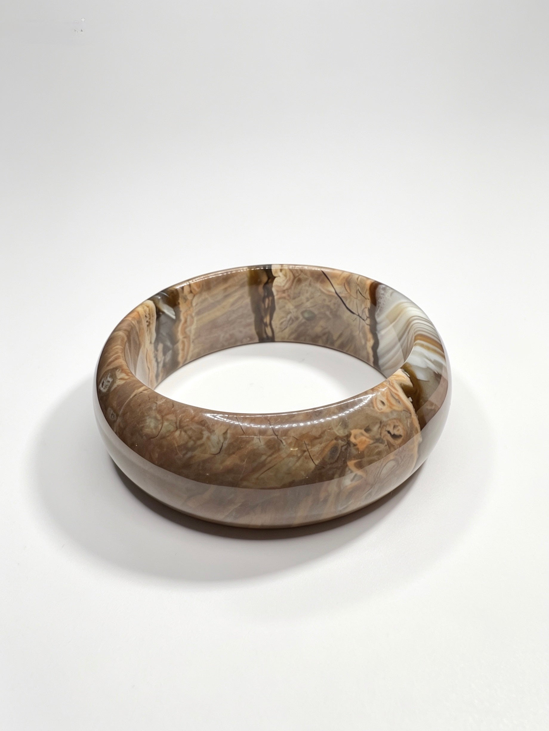 Dendritic Agate Bangle