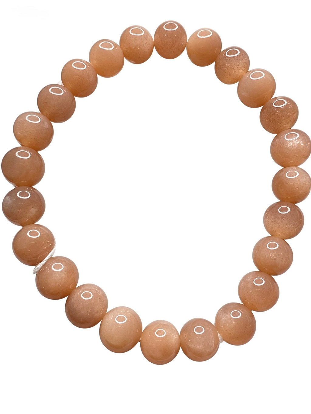 Natural Peach Sunstone ( 8mm )