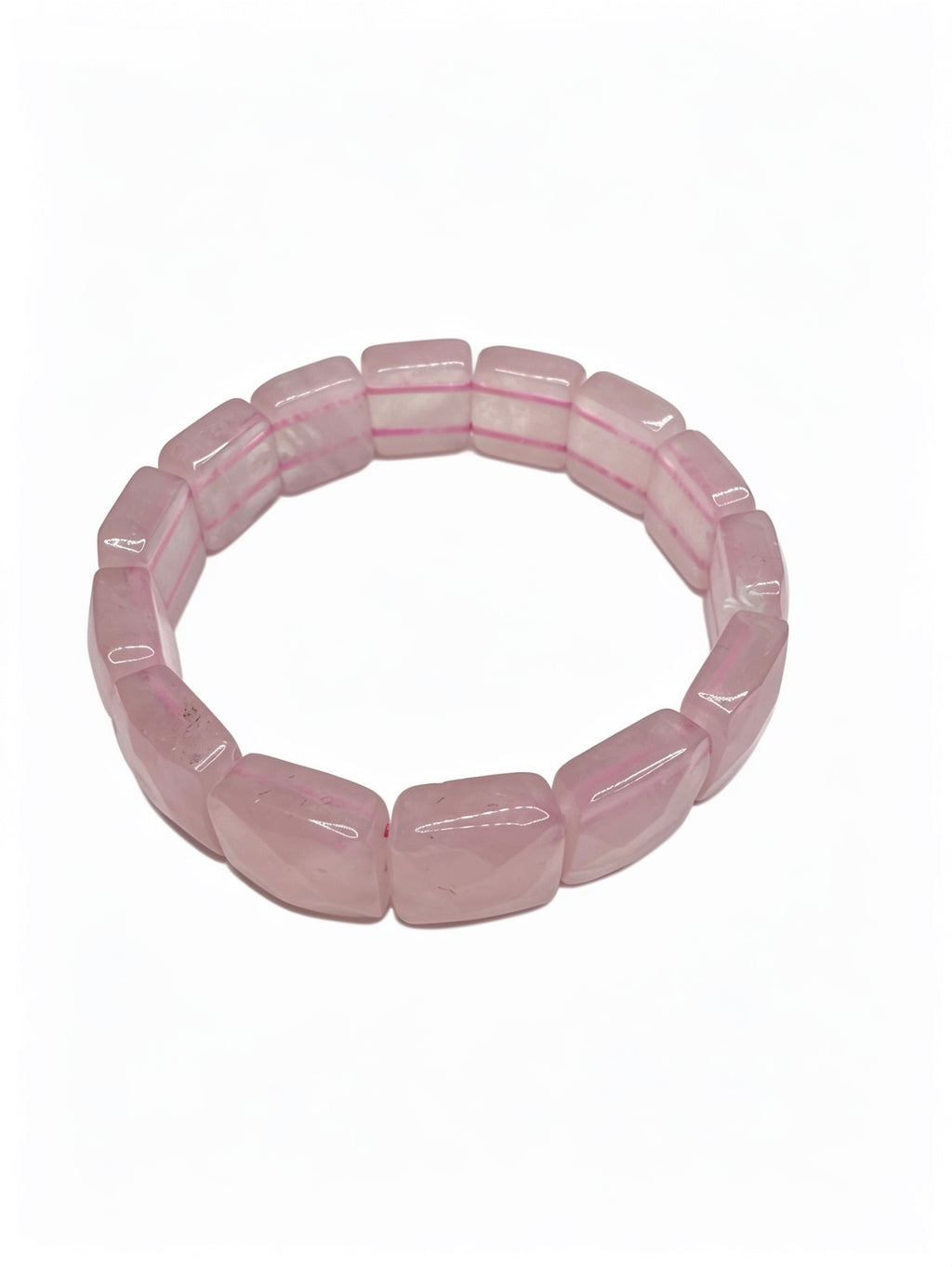 Rose Quartz Soft Bangle