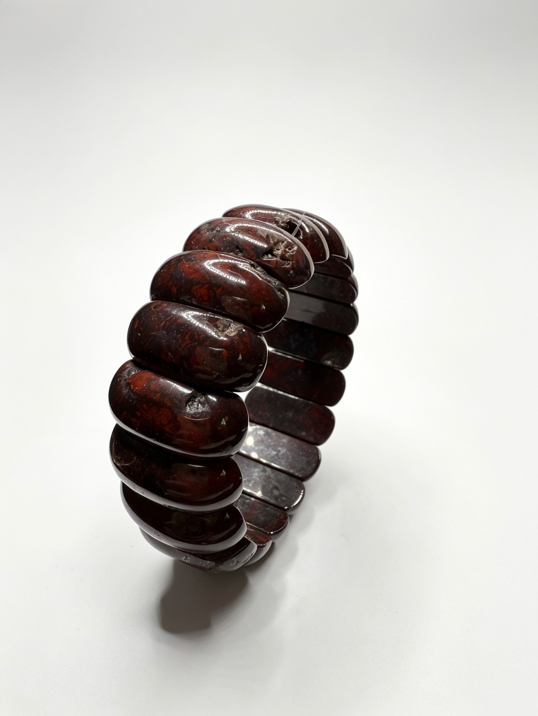 Red Brecciated Jasper Soft bangles