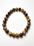 Natural Tigers Eye Bracelet ( 8mm )