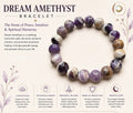 Natural Dream Amethyst Bracelet ( 10mm )