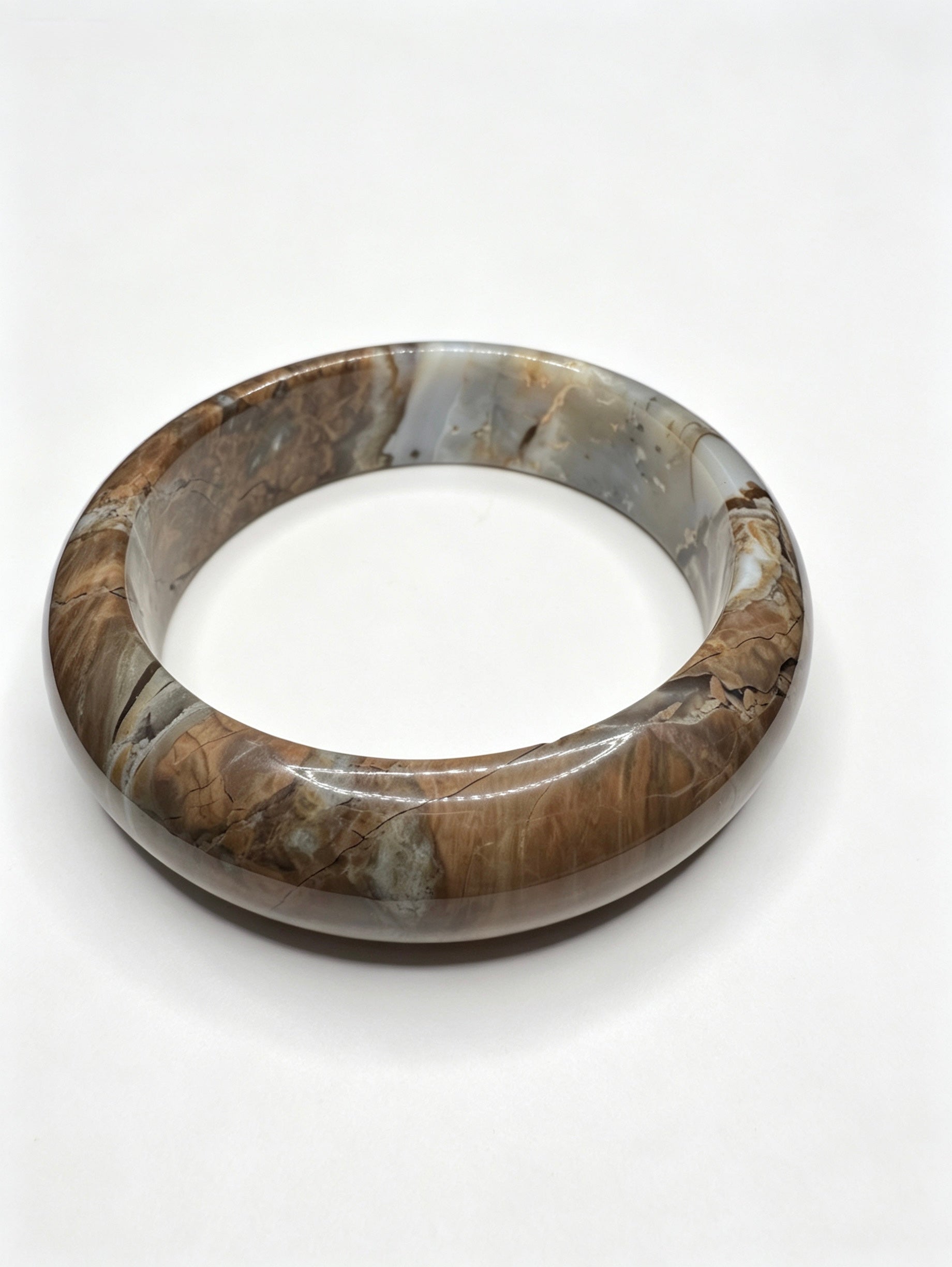 Dendritic Agate Bangle