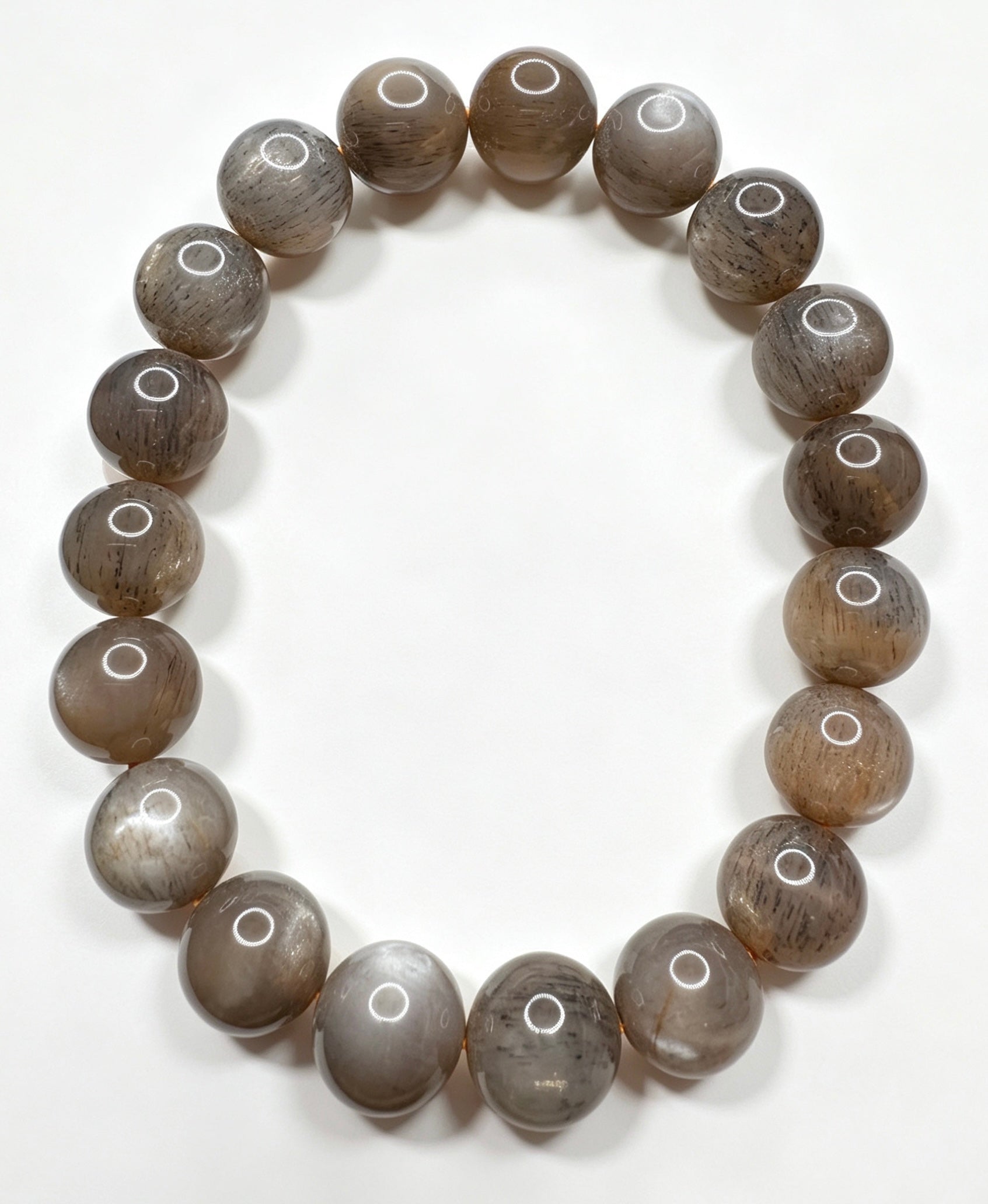 Natural Sunstone Bracelet ( 12mm )