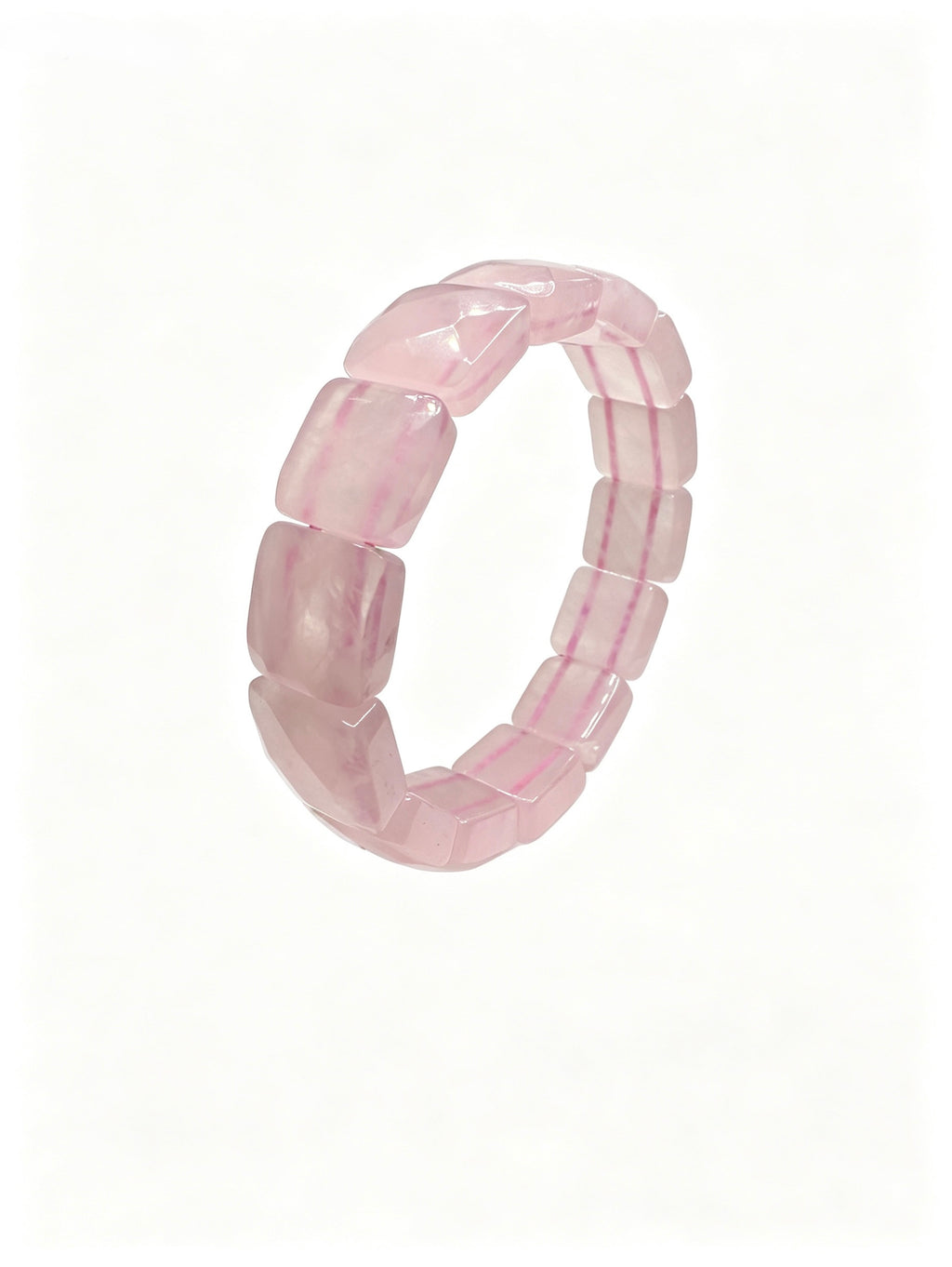 Rose Quartz Soft Bangle