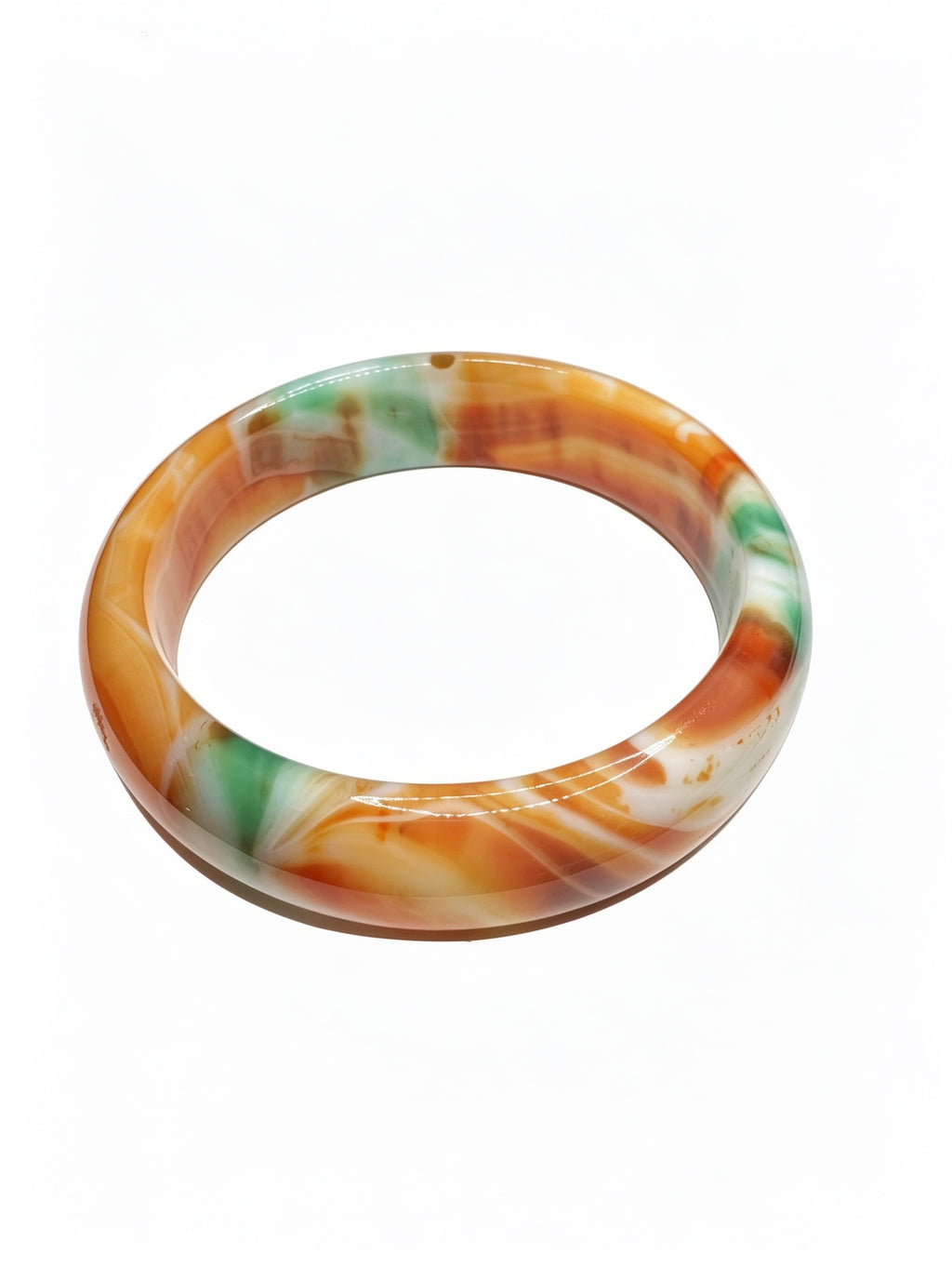 Multicolor Agate Bangle