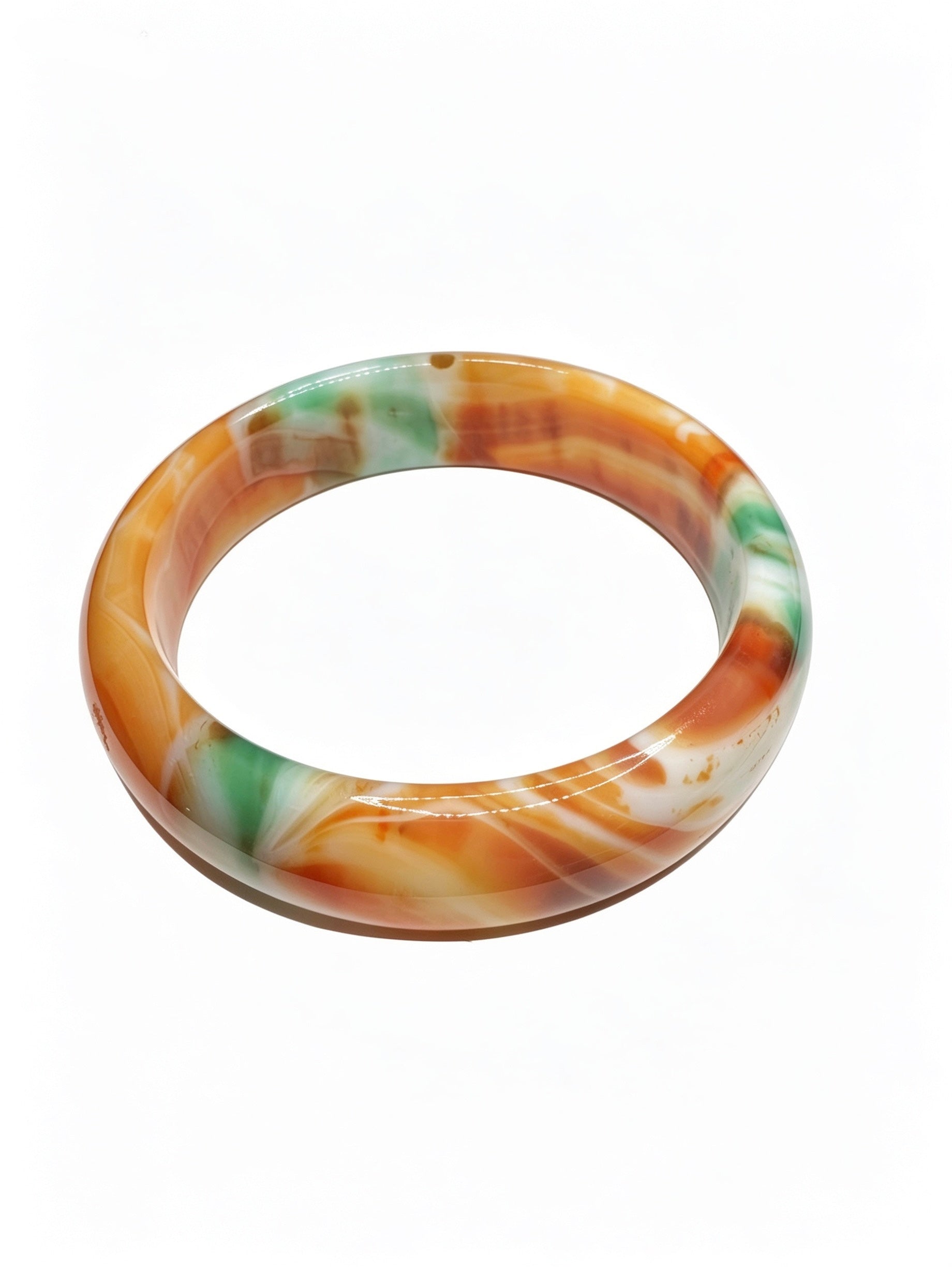 Multicolor Agate Bangle