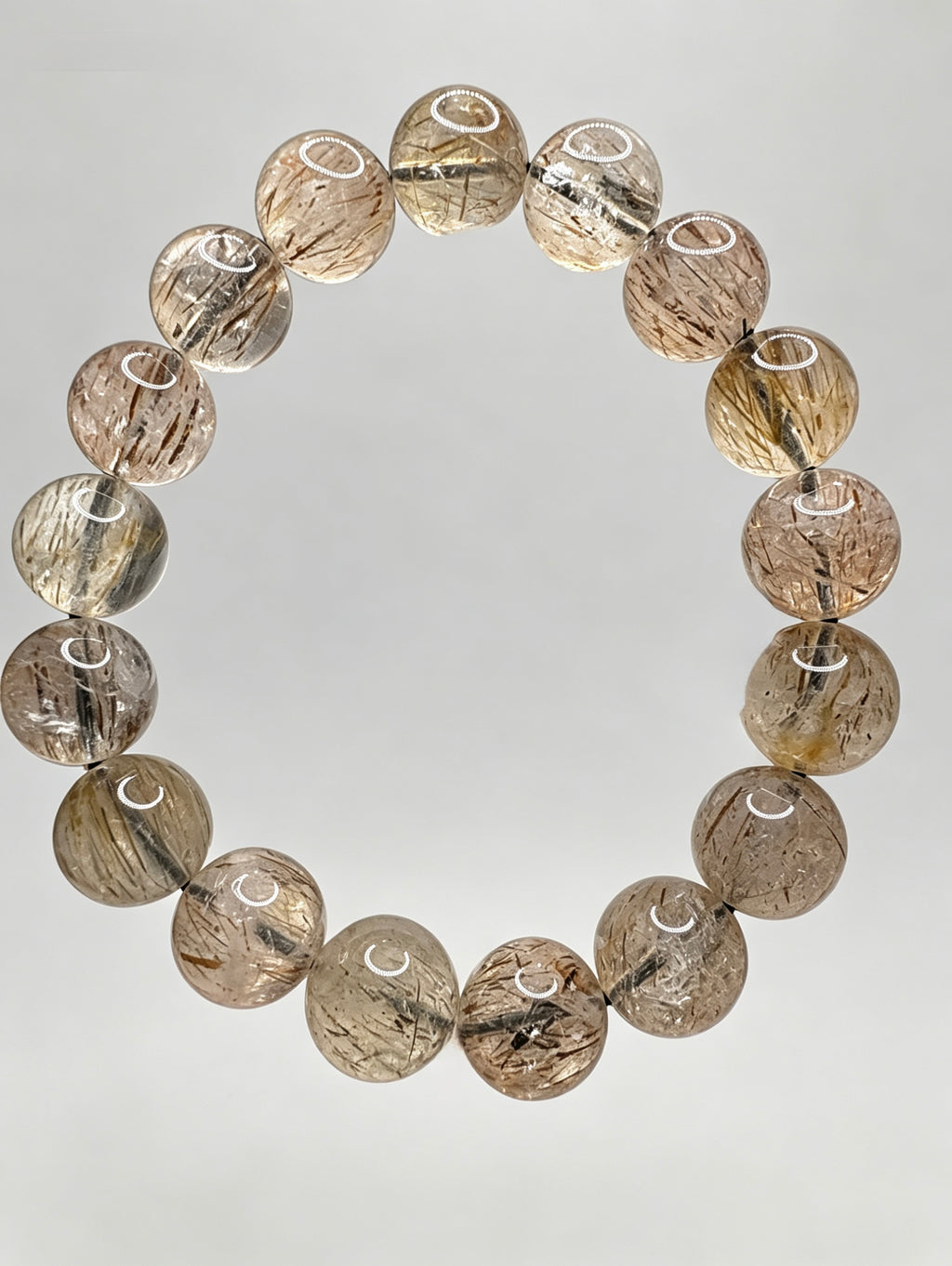 Natural  Rutilated Quartz ( 12mm )