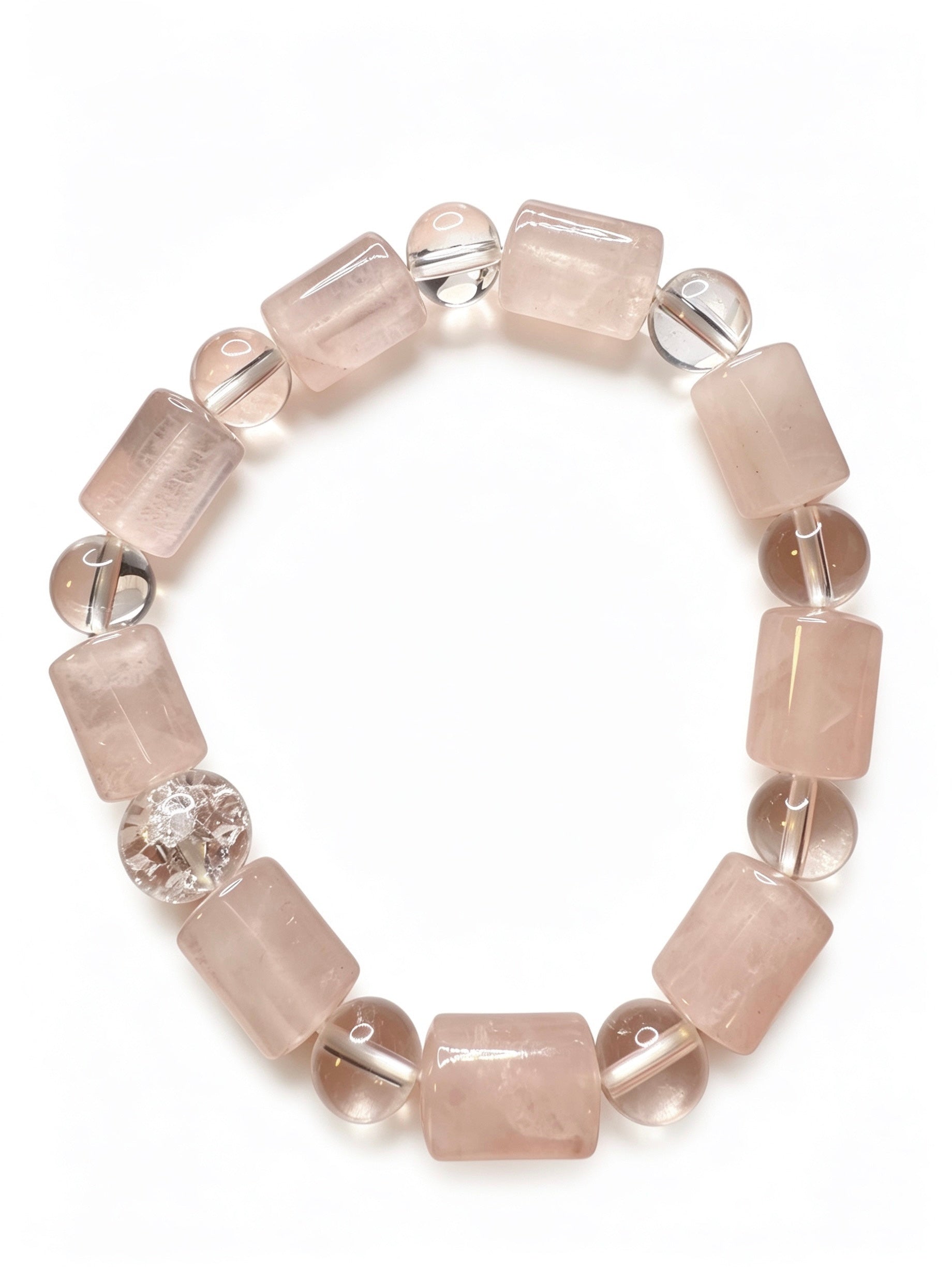 Natural Rose Quartz Bracelet