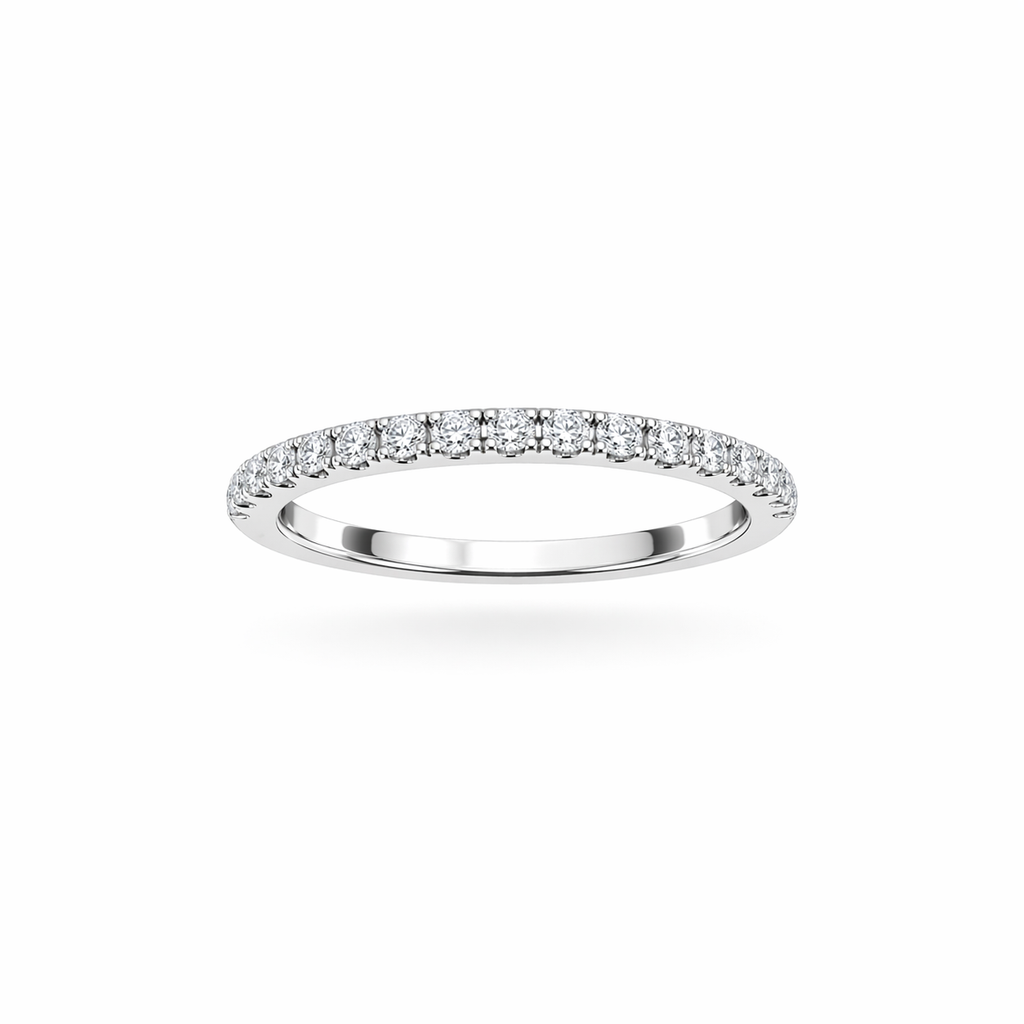 Half Eternity Wedding Band