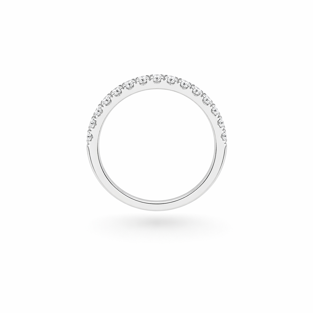 Half Eternity Wedding Band