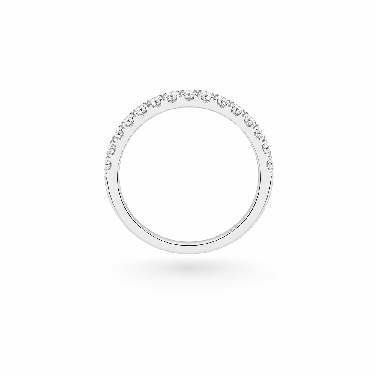 Half Eternity Wedding Band