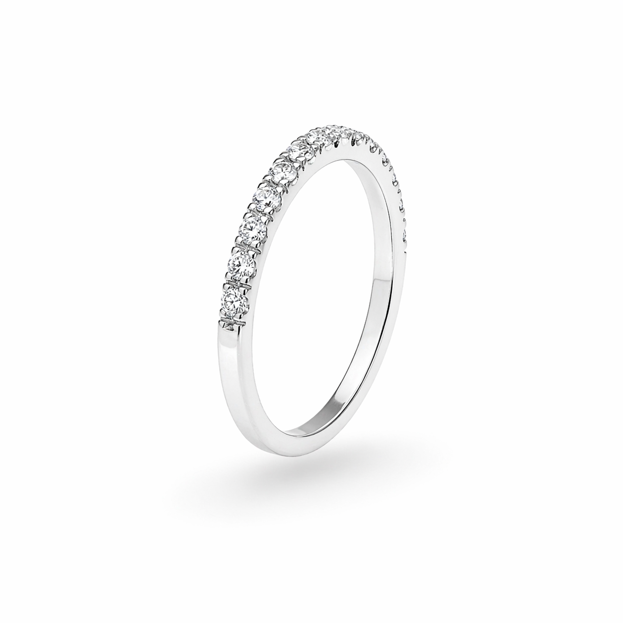 Half Eternity Wedding Band