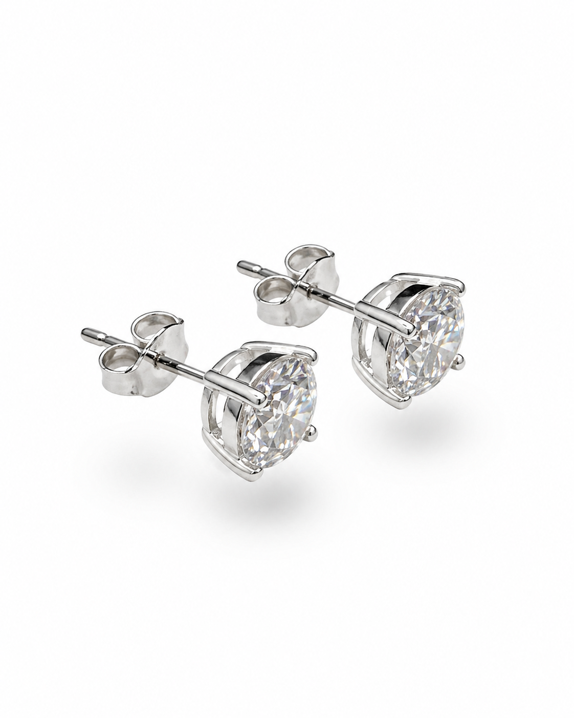 Classic Moissanite Stud Earrings