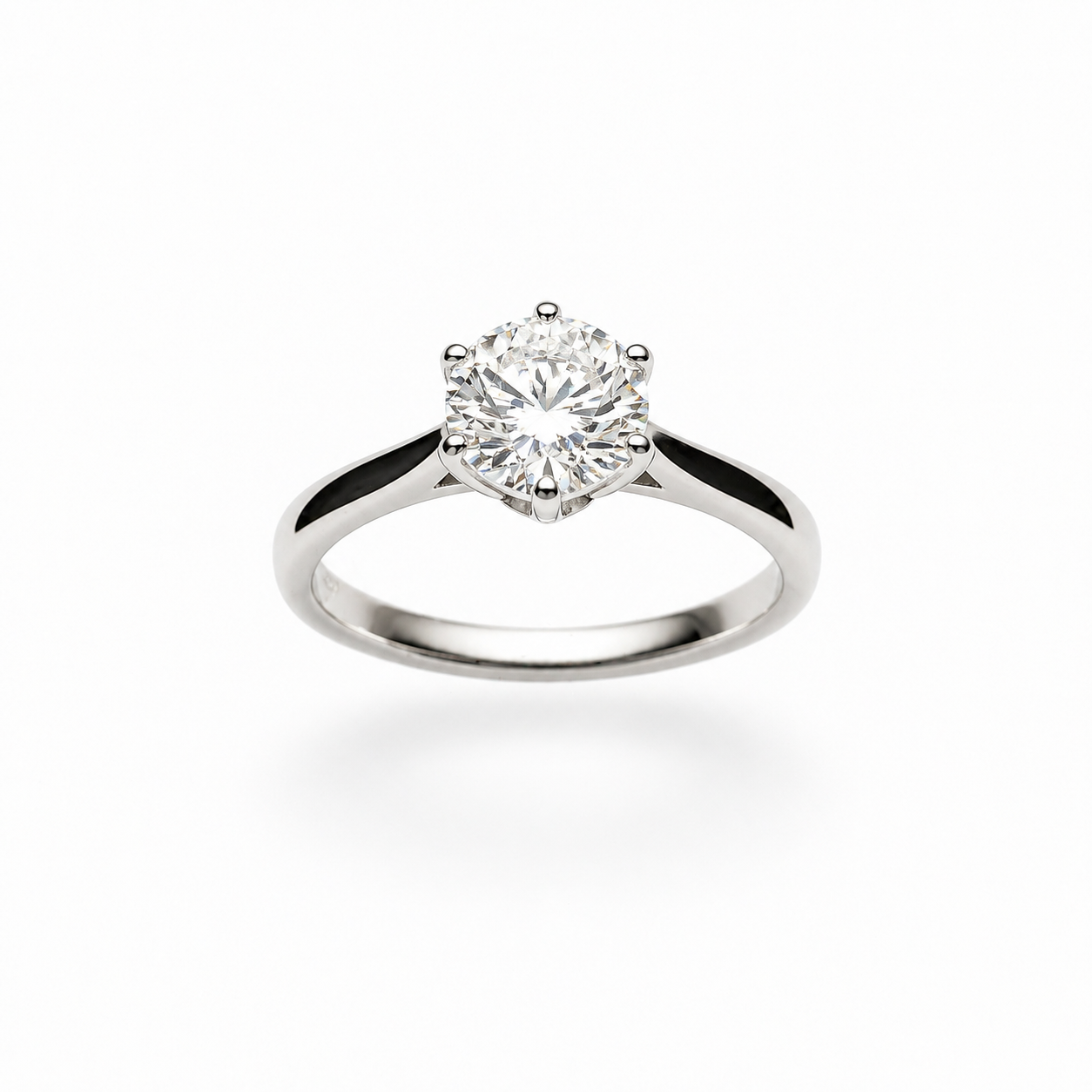 0.5 Moissanite Classic Solitaire Engagement ring