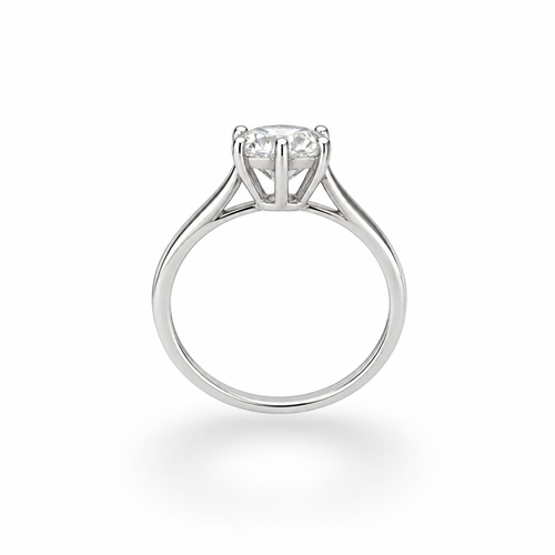 0.5 Moissanite Classic Solitaire Engagement ring