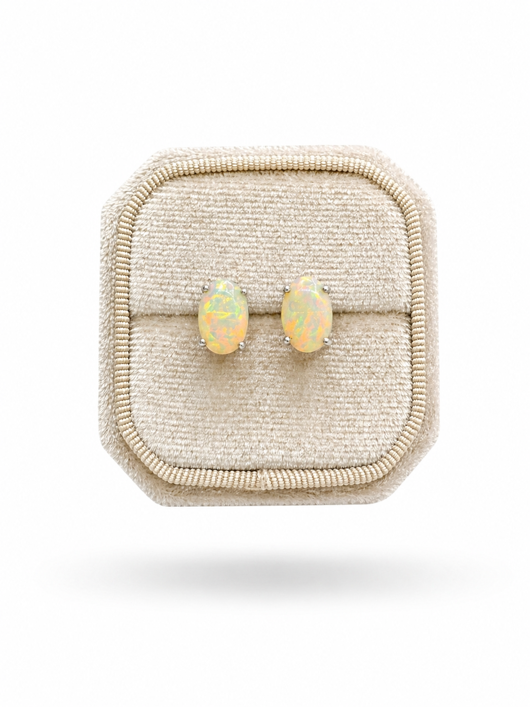 Natural Opal Stud earrings