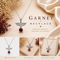 Natural Garnet Necklace