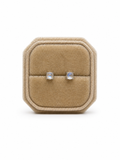 Natural Moonstone Stud earrings ( 3mm )