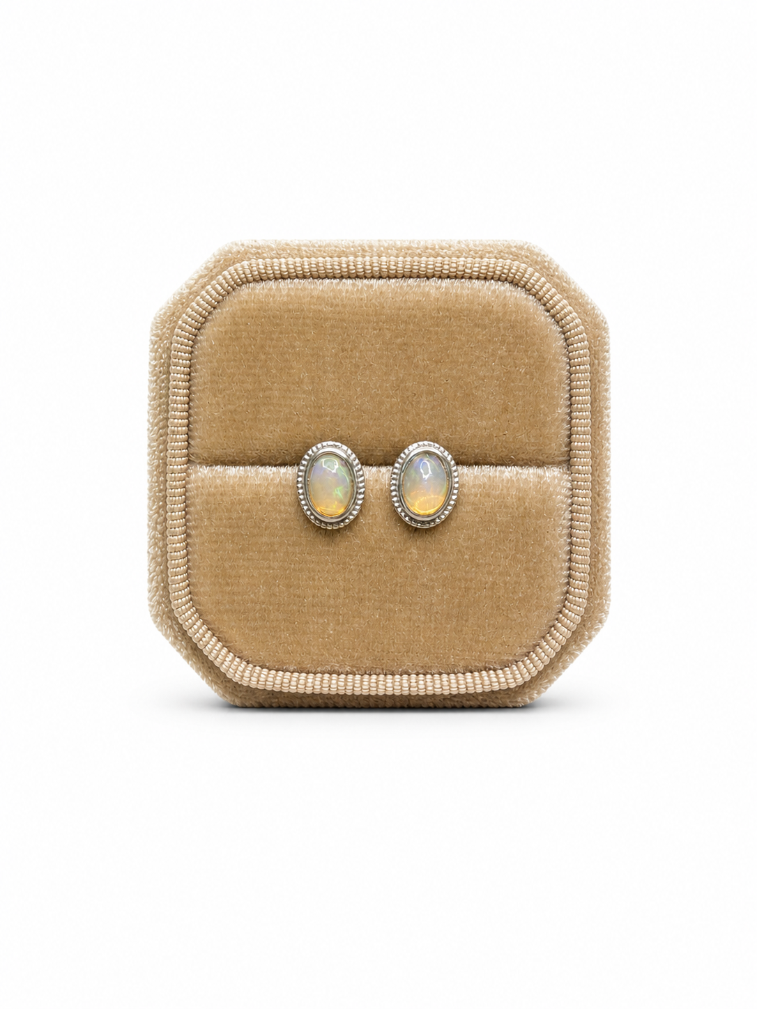 Natural Opal Stud earrings