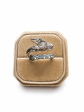 Blue Apatite Dragon Wrap Ring – 925 Sterling Silver