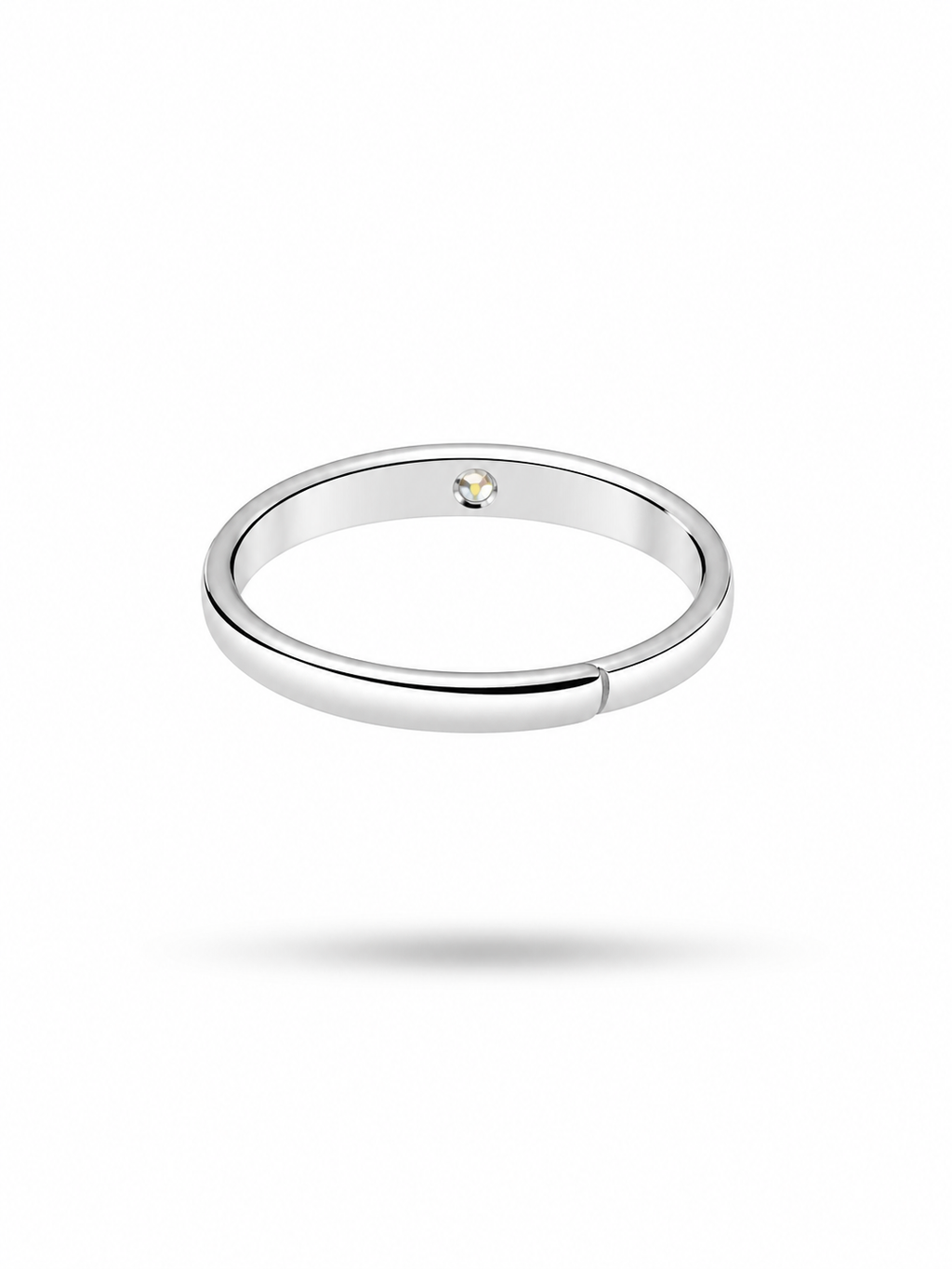 Moissanite Mens ring ( 3mm )