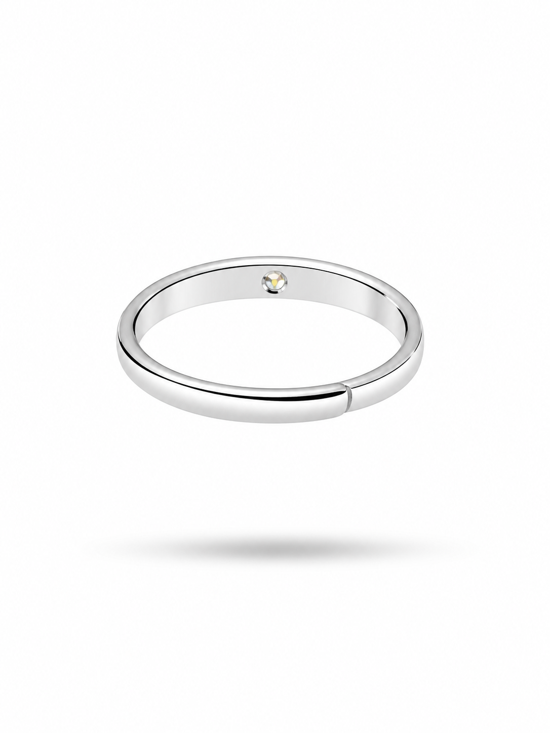Moissanite Mens ring ( 3mm )
