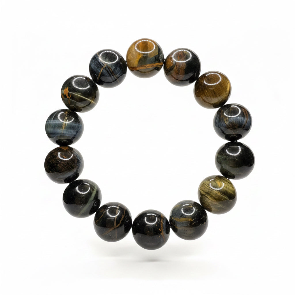 Natural Tigers eye ( 16 mm )