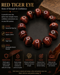 Natural Red Tigers eye ( 20mm )