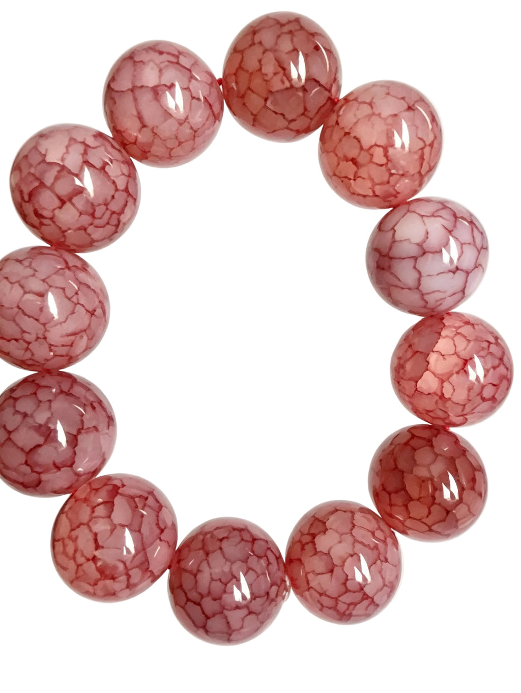 Natural Dragon Vien Agate ( 20mm )