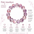 Natural Lavender Amethyst ( 14mm )