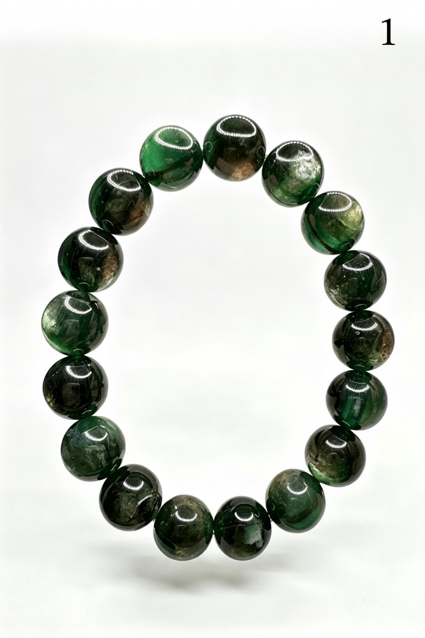Natural Green Lepidolite ( 12mm )