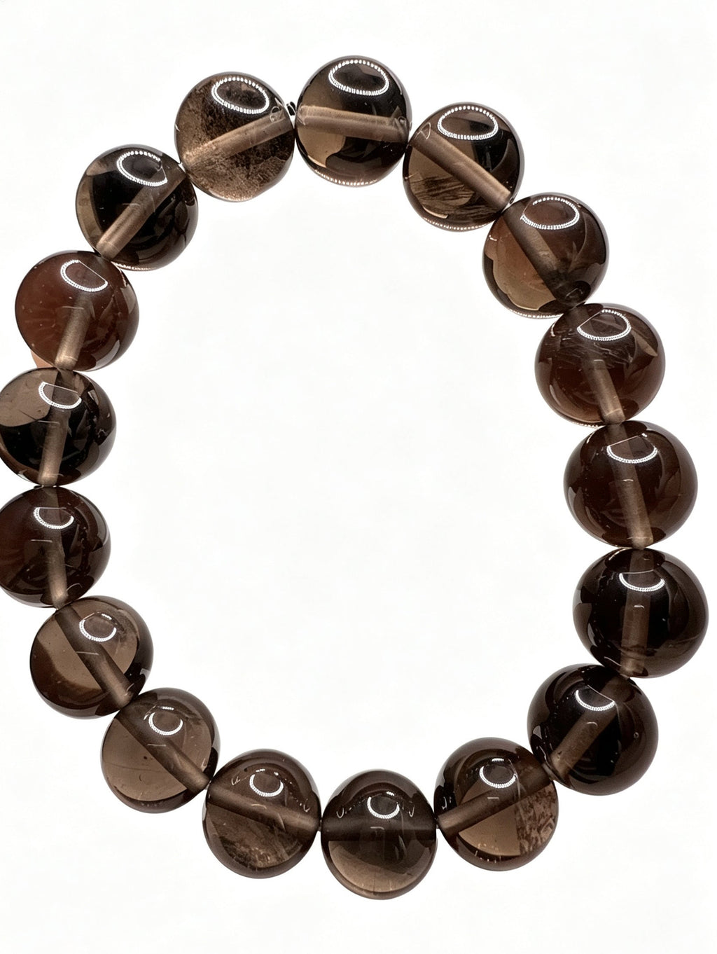 Natural Smokey Quartz Bracelet ( 12mm )
