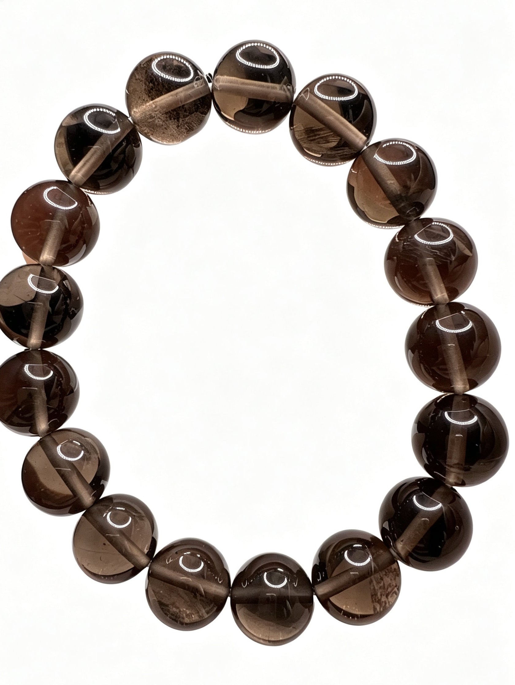Natural Smokey Quartz Bracelet ( 12mm )