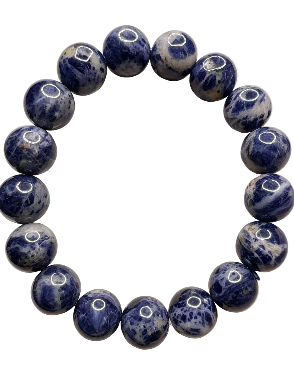 Natural Lapis Lazuli Bracelet ( 12mm )