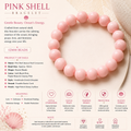 Natural Shell Bracelet ( 12mm )