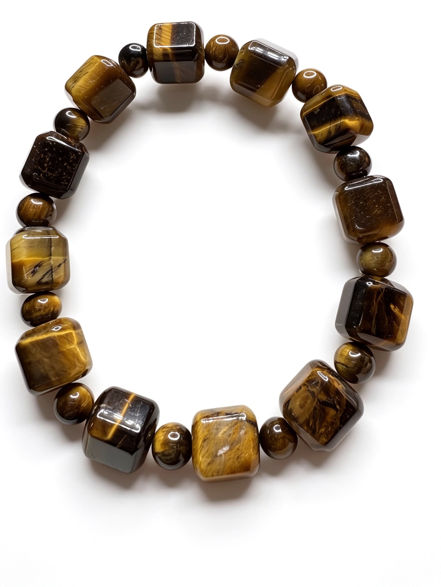 Natural Tigers Eye Bracelet