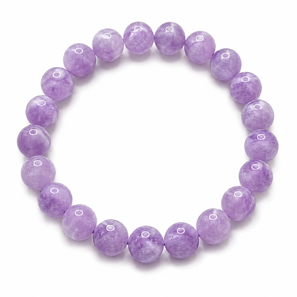 Natural Kunzite Bracelet ( 10mm )