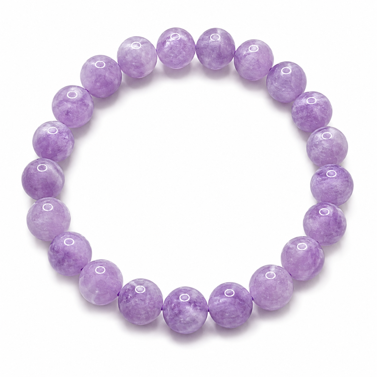 Natural Kunzite Bracelet ( 10mm )
